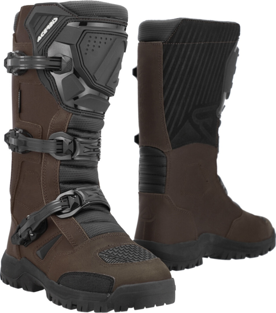 Acerbis Galibier waterproof Enduro Boots brown 45 Figure 1