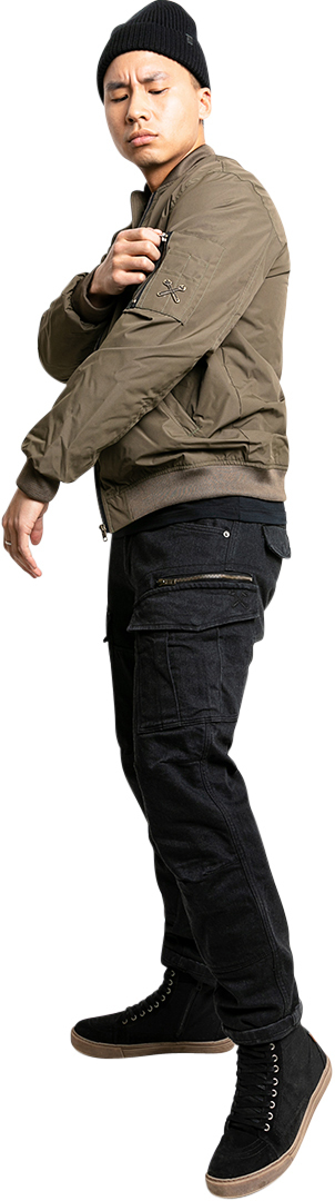 John Doe Defender Mono Motorcycle Textile Pants black 40 L32 Figure 11