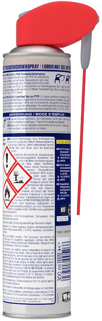 WD-40 Specialist Spray lubrifiant uscat 300ml Figura 2