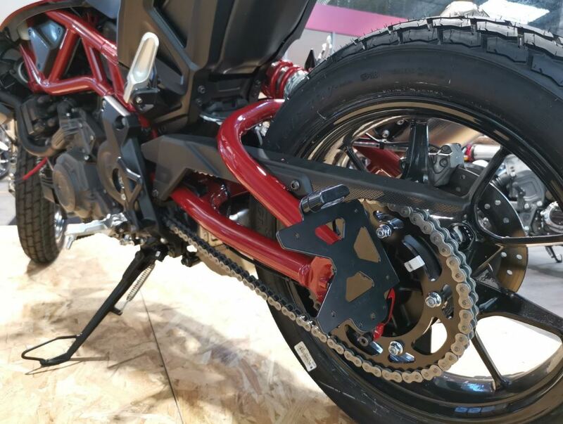 Access Design Side License Plate Holder Indian FTR 1200 License Plate Holder Figure 2