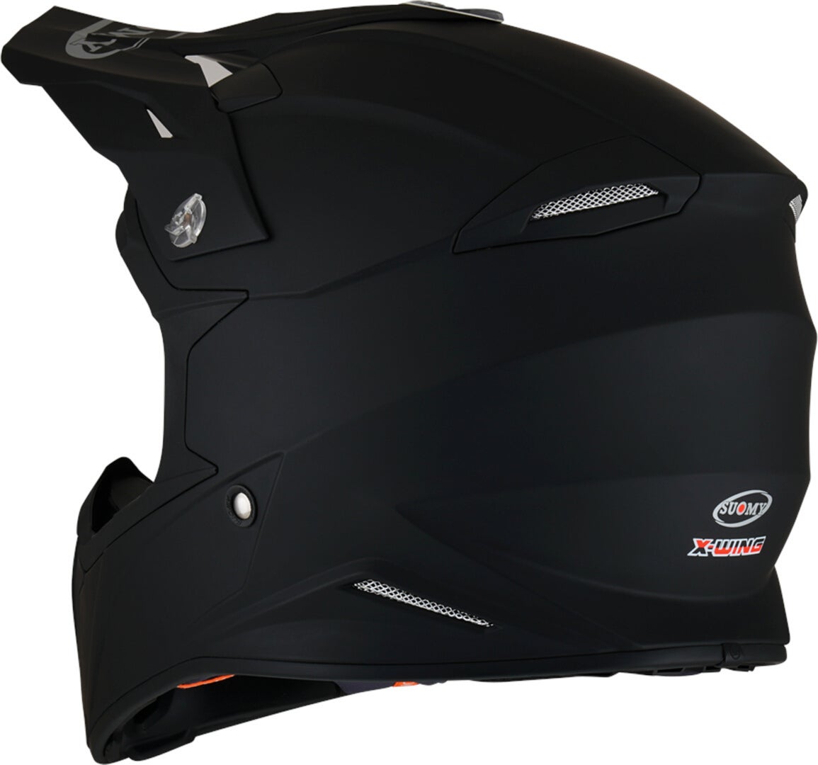 Suomy X-Wing Plain E06 Casco da motocross nero opaco S (55/56) Figura 3