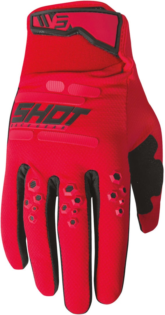 Shot Vision Перчатки для мотокросса красный 10 Рисунок 1