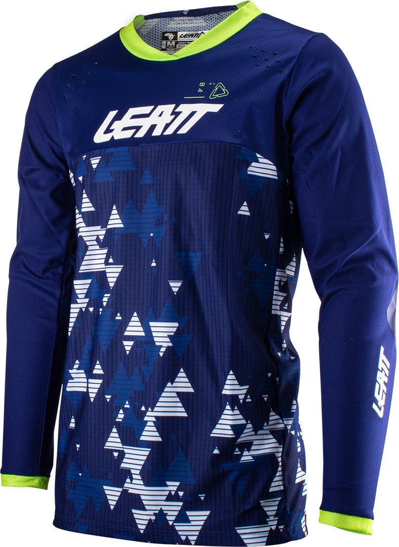 Leatt 4.5 Enduro Digital Motokrosový dres modrobílá 3XL Obrázek 1