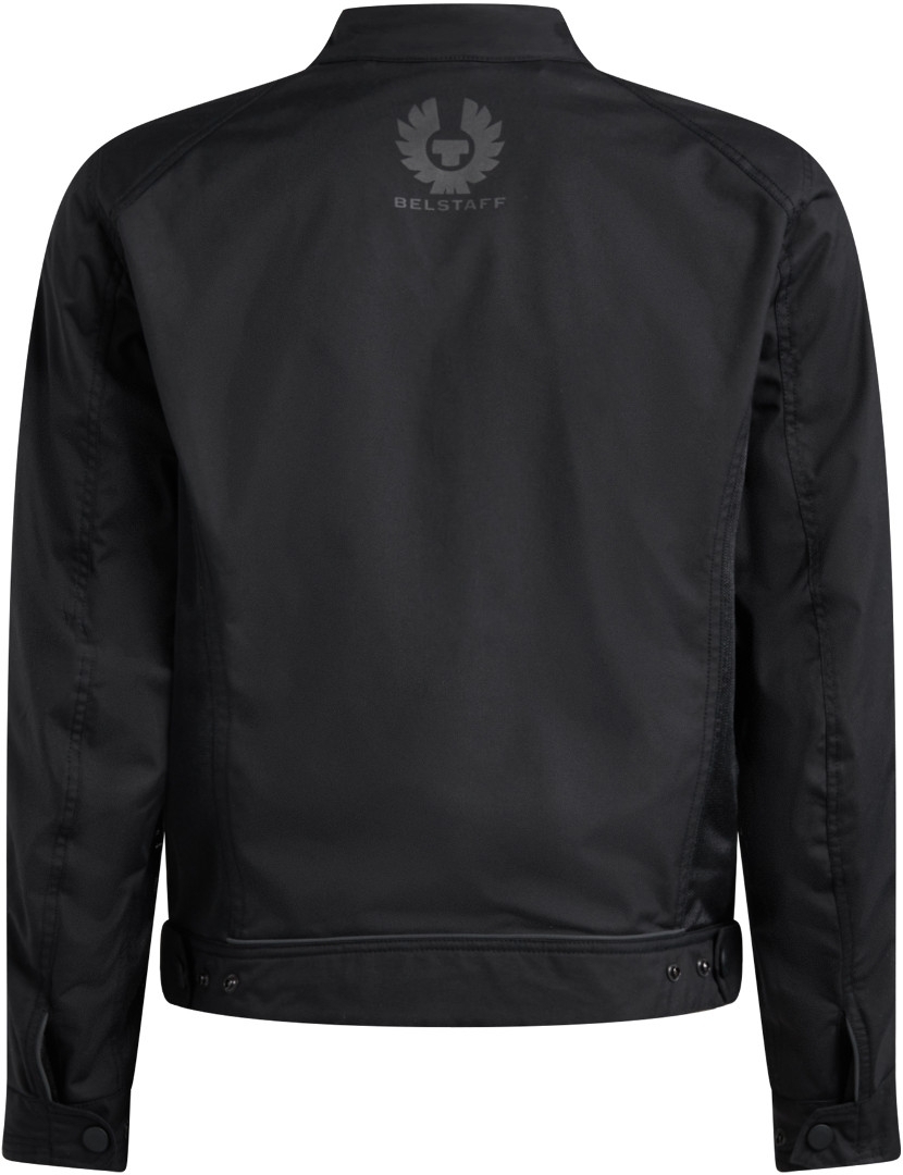 Belstaff Temple Giacca moto in tessuto nero M Figura 2