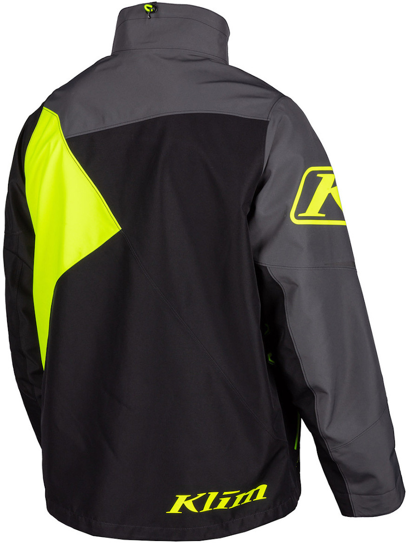 Klim Powerxross Jachetă negru/galben-neon XXL Figura 2