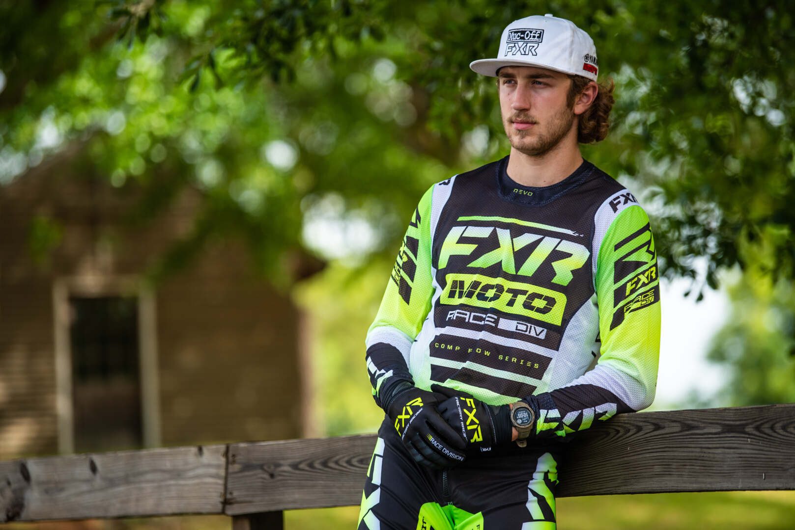 FXR Revo Comp Motocross trøje grøn/sort 3XL Figur 6
