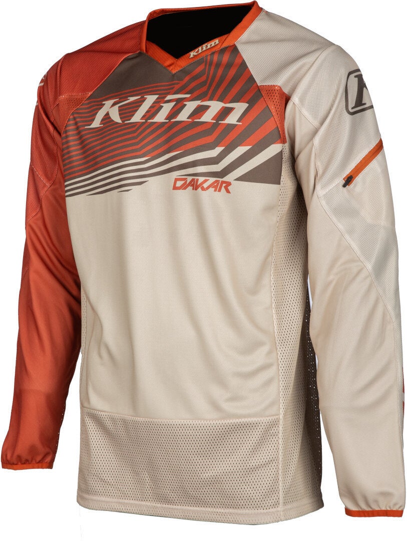 Klim Dakar 2023 Motocross Jersey brown L Figure 1