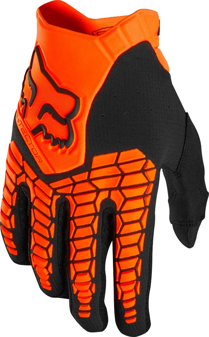 FOX Pawtector Motocross handsker orange/sort L Figur 1