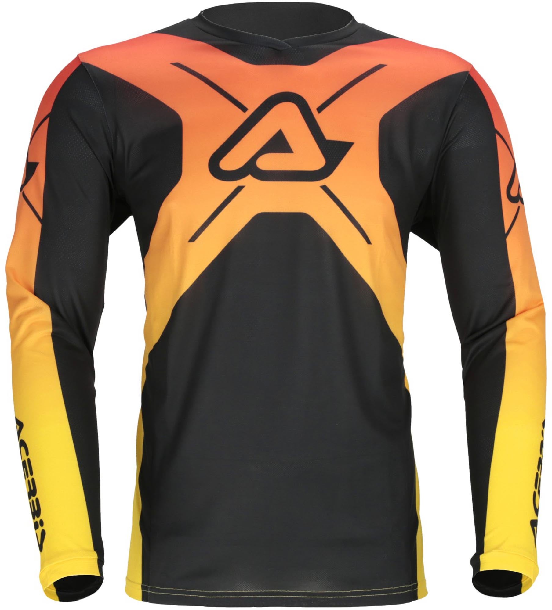 Acerbis MX J-Track Inc 2.0 Graphic モトクロスジャージ 黒/黄色 XL 図2