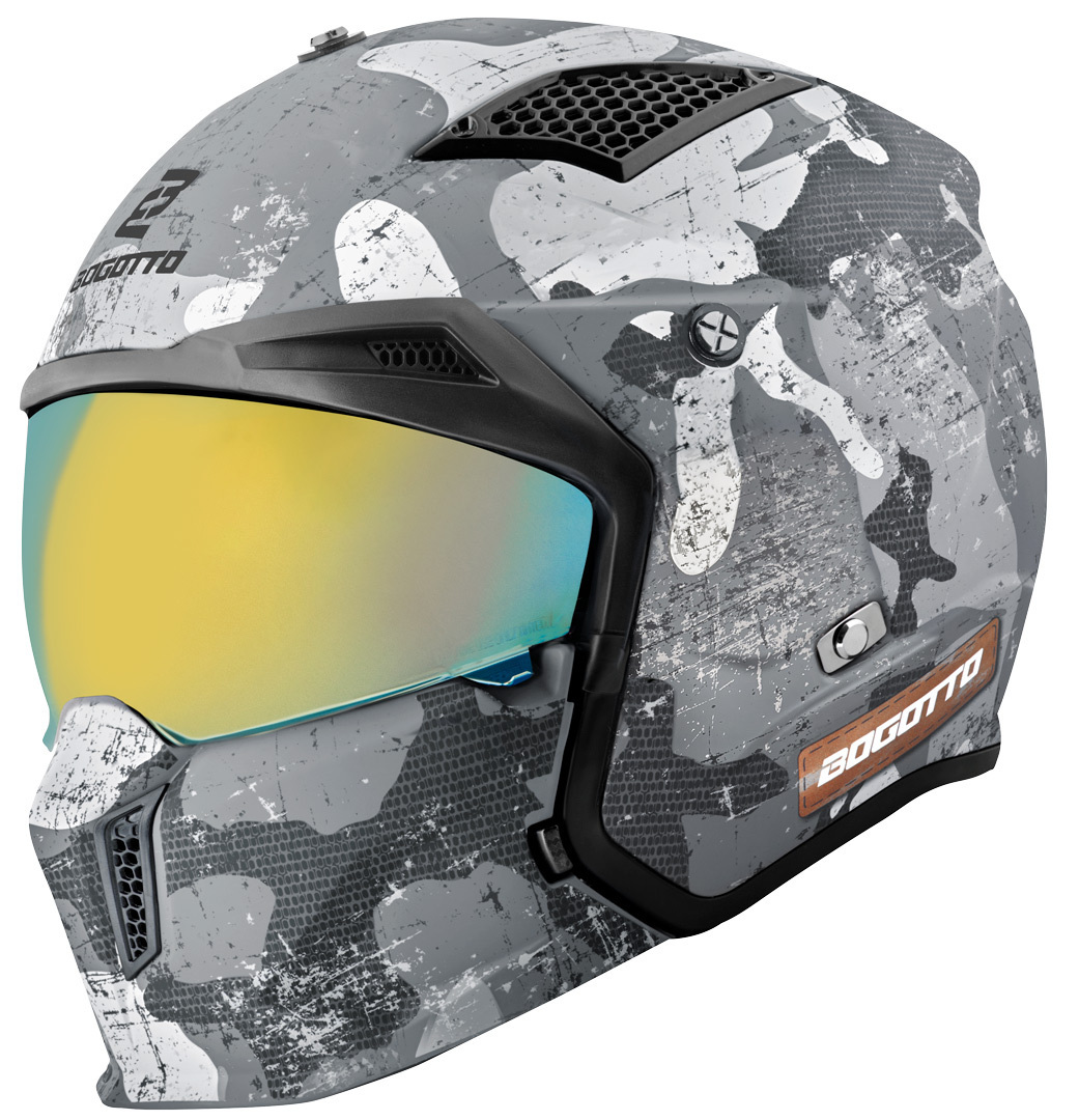 Bogotto Radic Camo 22.06 Cască Alb mat 2XL Figura 6