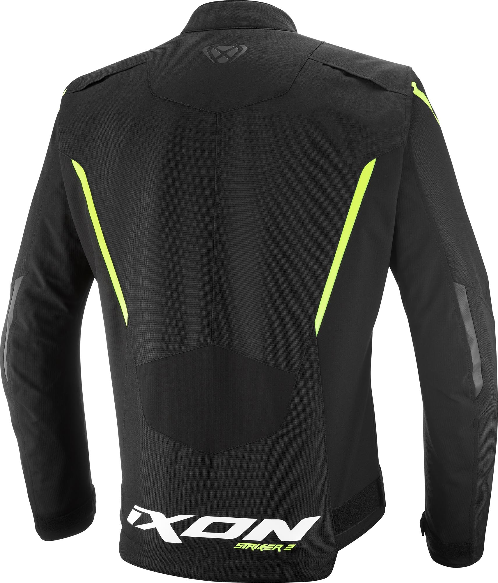 Ixon Striker 2 waterproof Motorcycle Textile Jacket black/yellow L Figure 2
