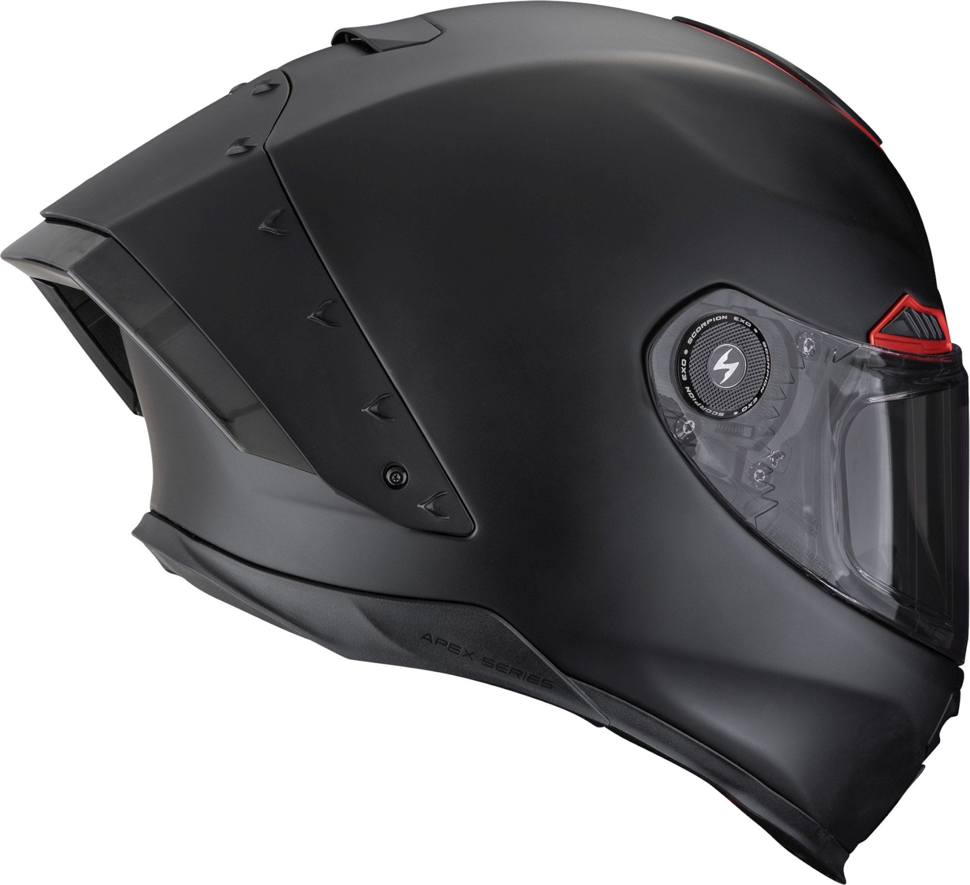 Scorpion EXO-Race Air Helm Zwart mat/rood S (55/56) Figuur 3