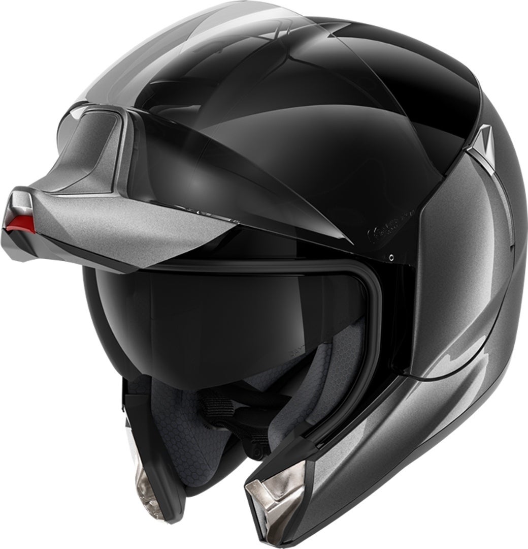 Shark Evojet Blank Dual Helmet black/silver XL (61/62) Figure 3