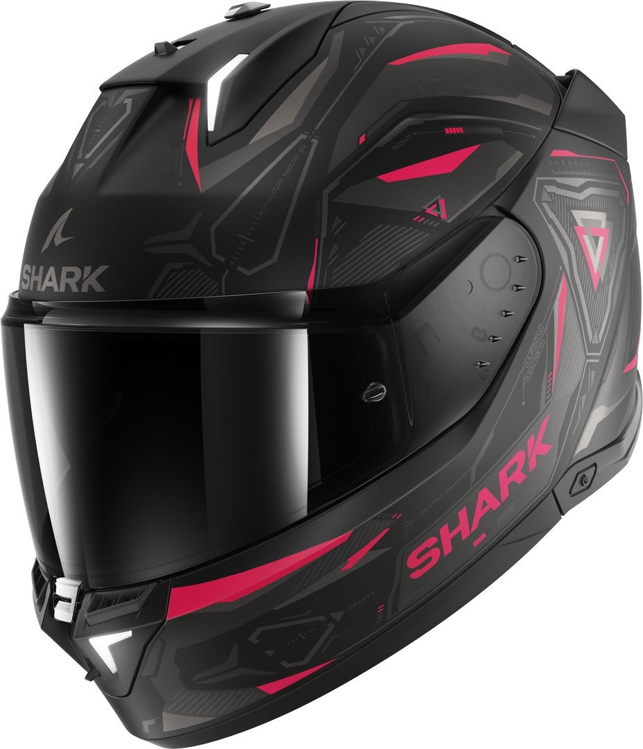 Shark Skwal i3 Linik Casco nero opaco/viola M (57/58) Figura 4