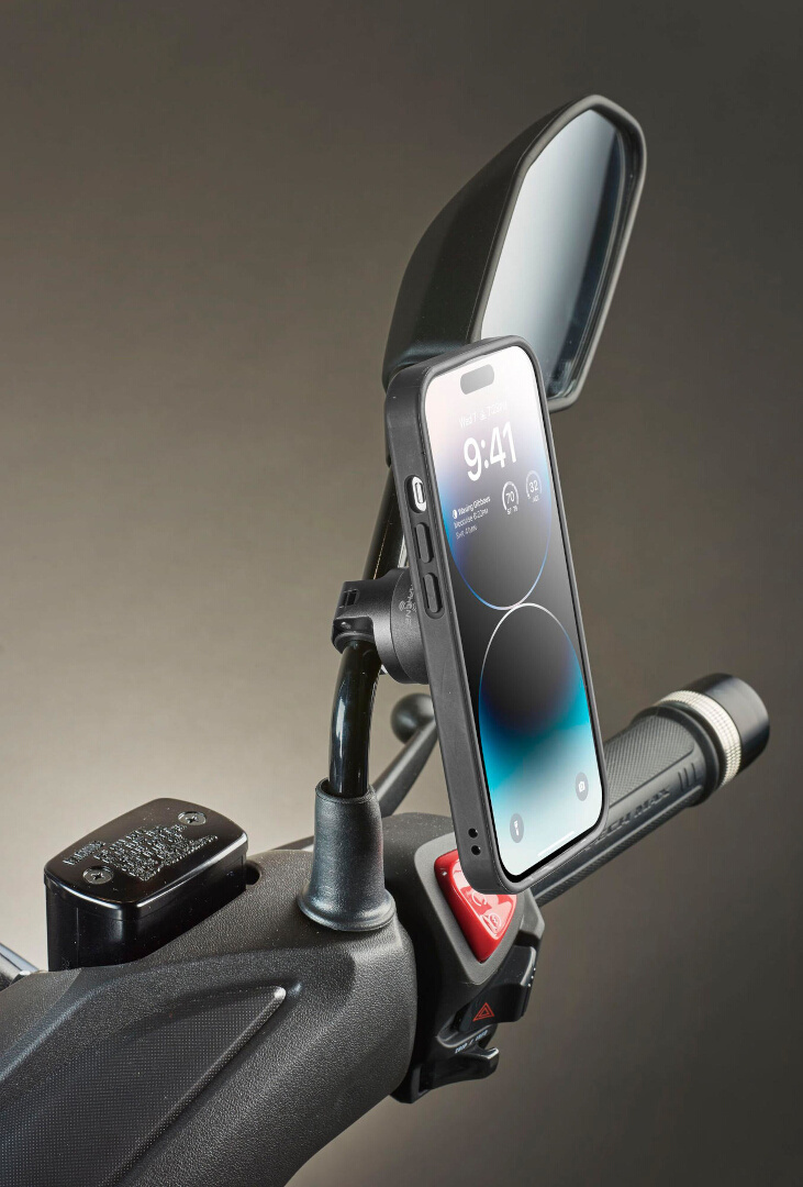 Interphone Quiklox Spegelfäste för skotrar Figur 4