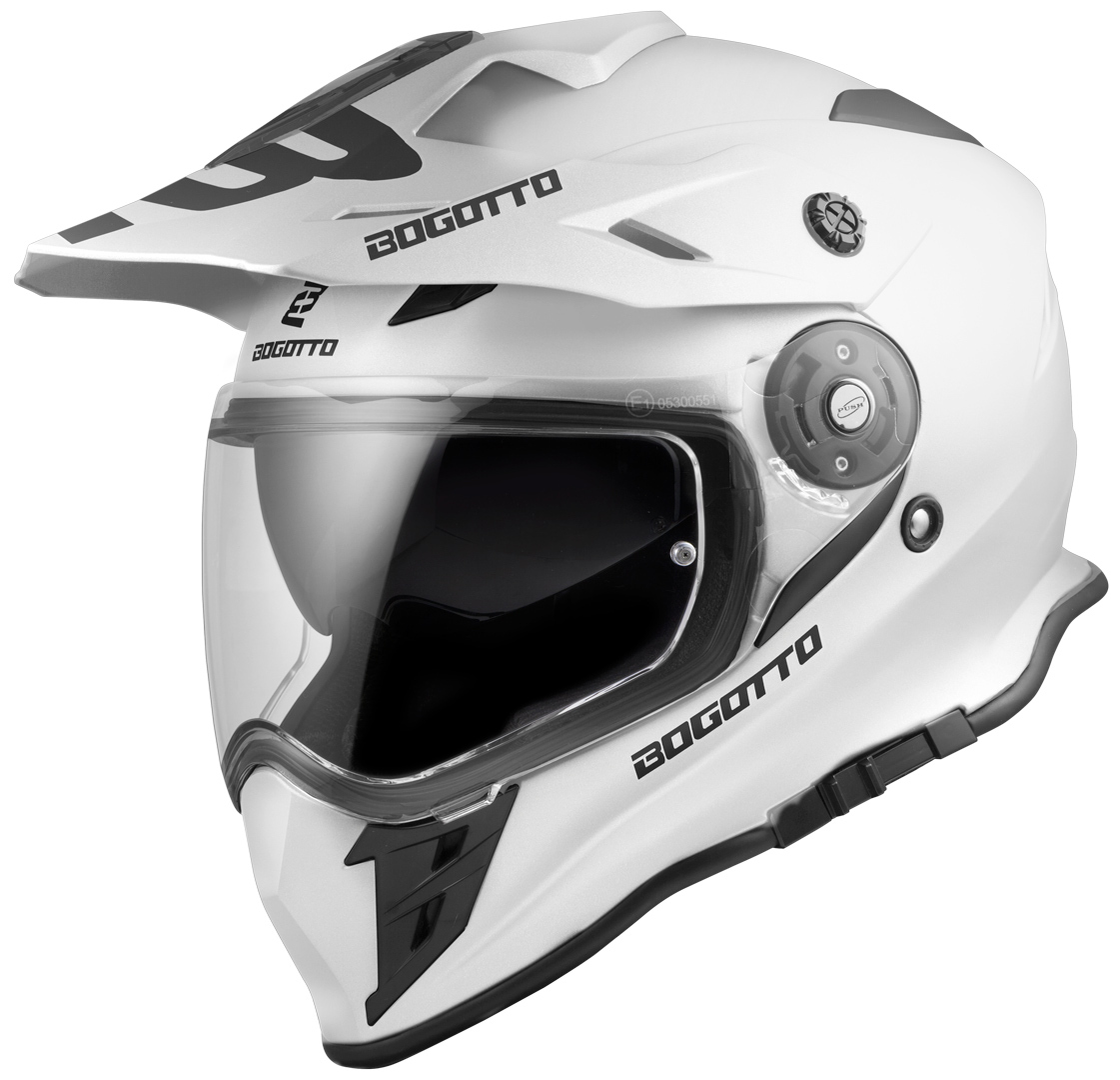Bogotto V331 Enduro Cască alb S Figura 1