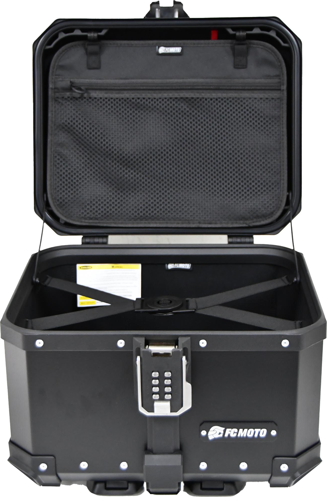 FC-Moto Terreno X Cutie superioară Alu fără cheie negru 45 Ltr. Figura 6
