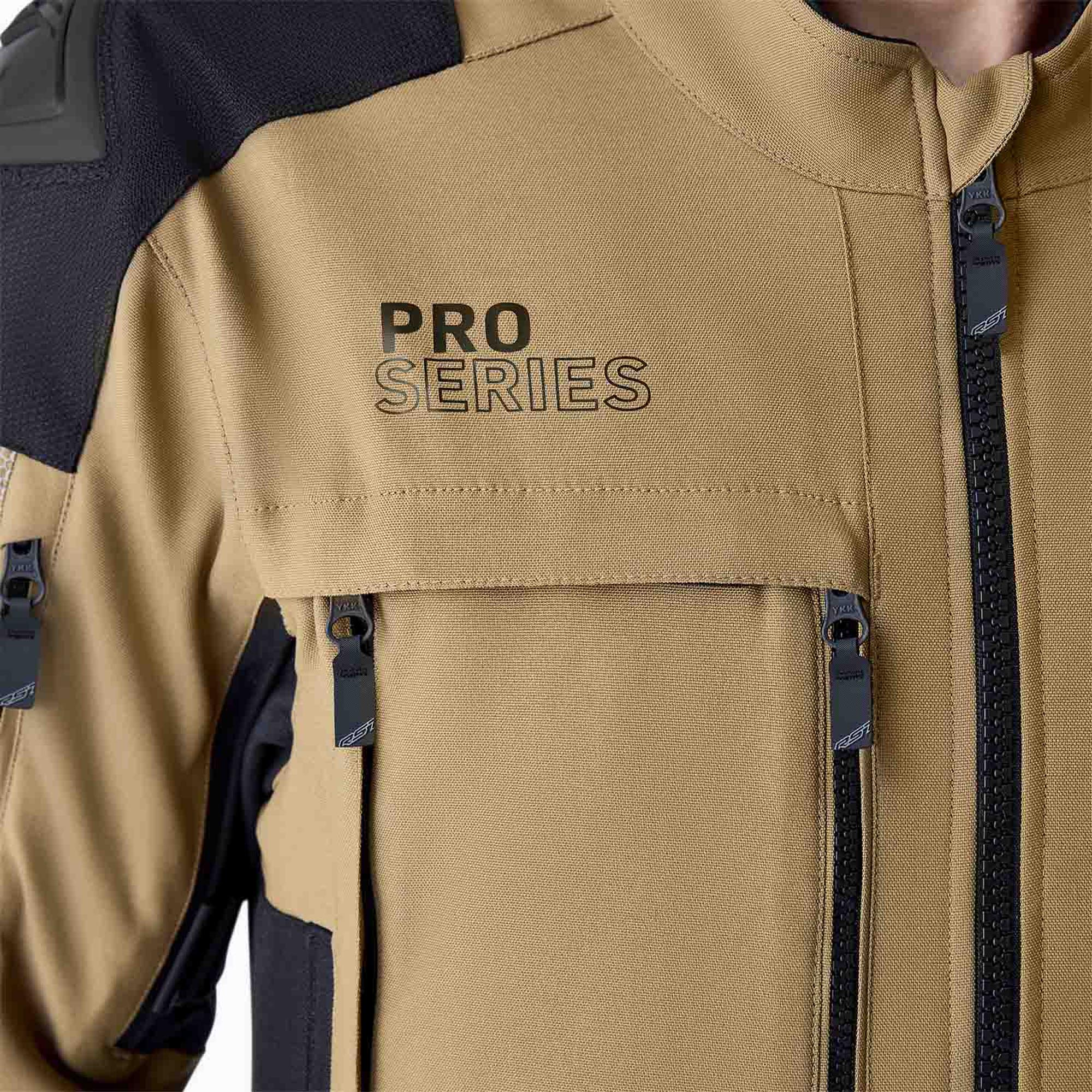 RST Pro Series Adventure D3O waterproof Motorcycle Textile Jacket sand/black 58 Figure 16