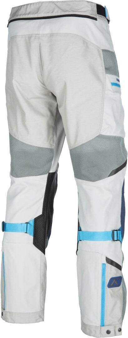 Klim Baja S4 2025 Enduro Enduro Mesh Motorcycle Textile Pants grey/blue 32 Figure 6