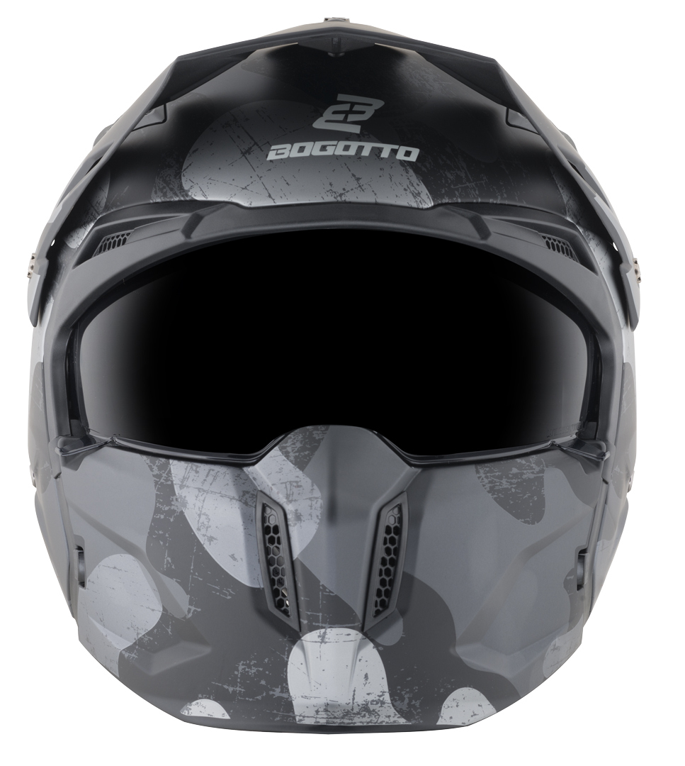 Bogotto Radic Camo 22.06 Cască Black matt 2XL Figura 7