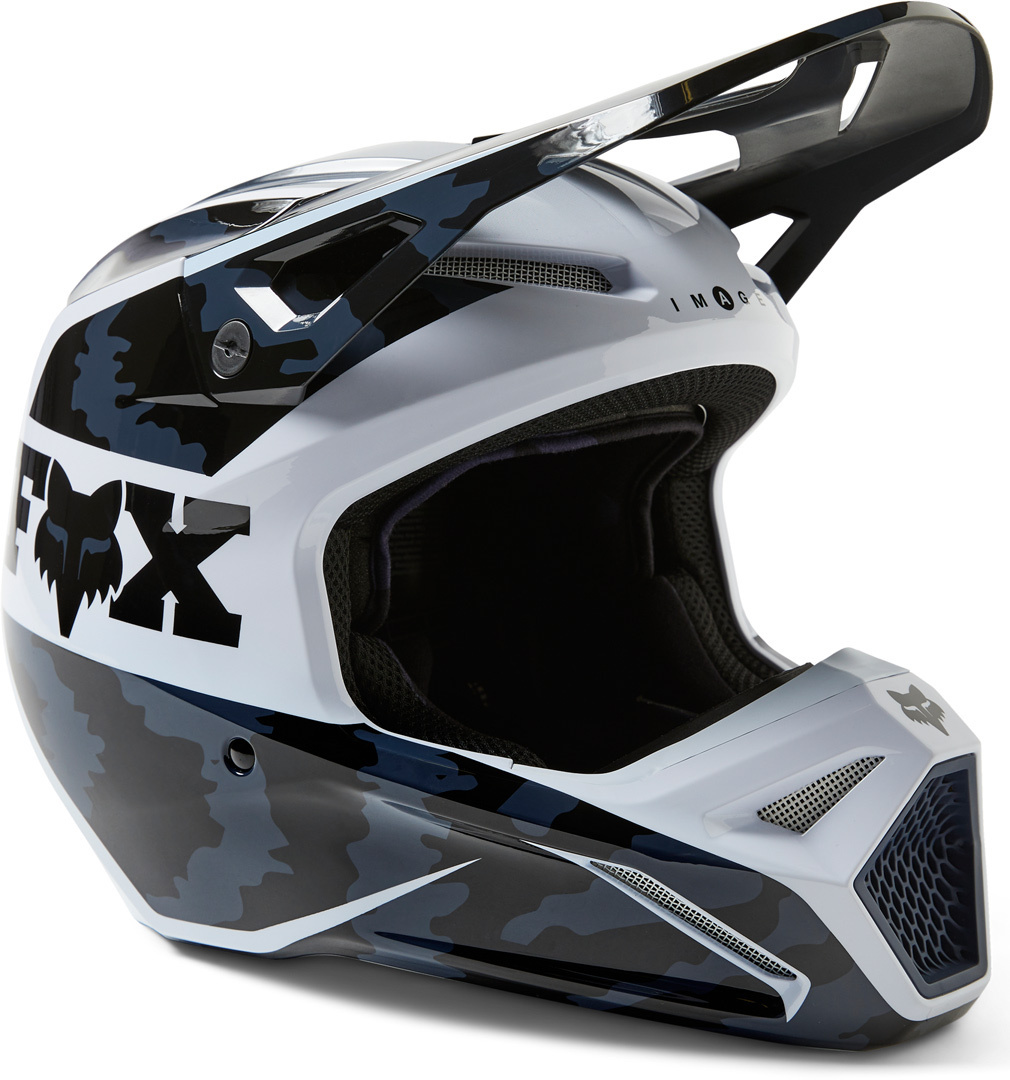 FOX V1 Nuklr Casco Motocross nero L (59/60) Figura 1