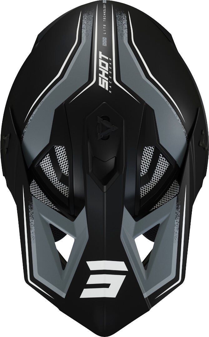 Shot Lite Prism Casco motocross Bianco/nero L (59/60) Figura 3