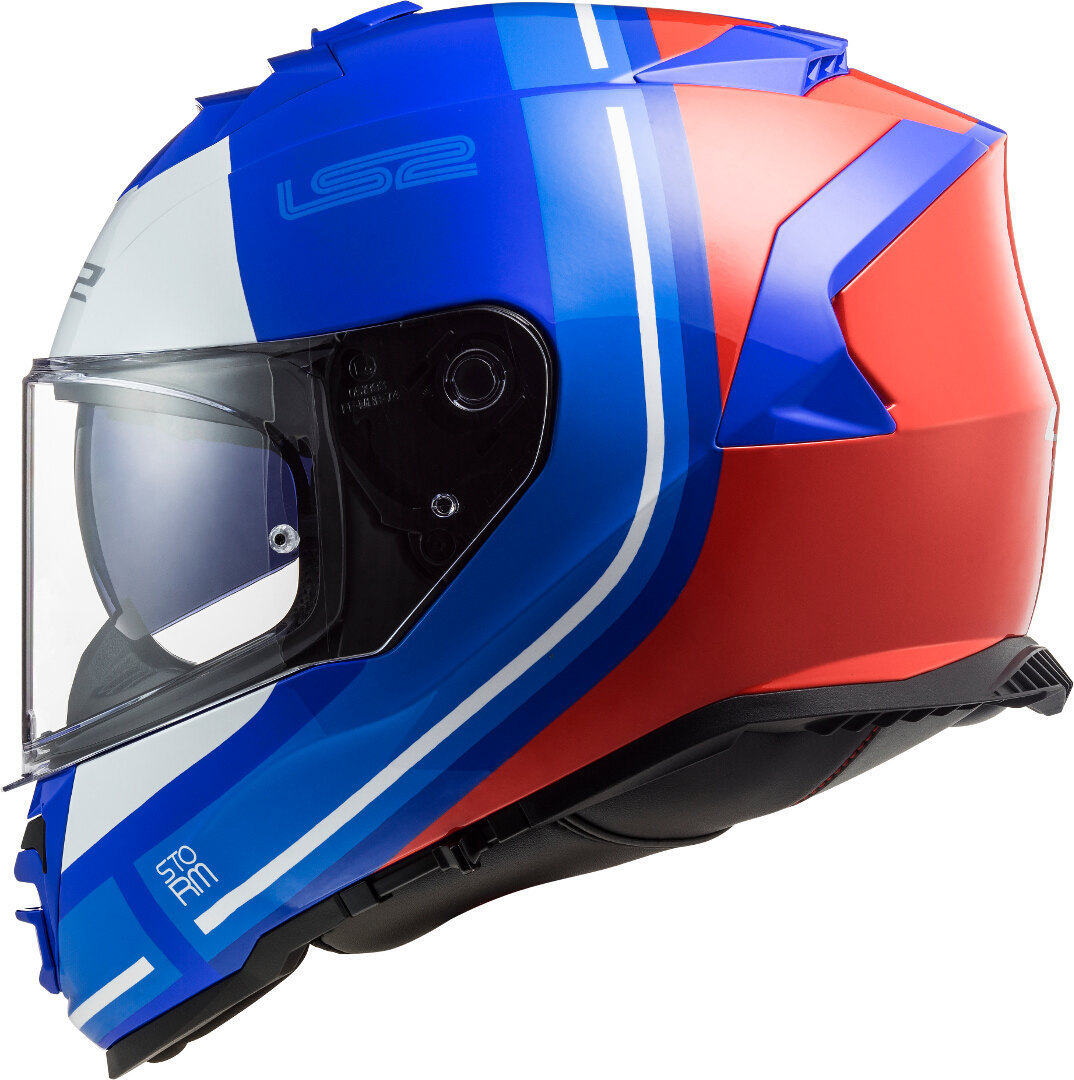 LS2 FF800 Storm Slant Kask czerwony/niebieski L (59/60) Rysunek 4