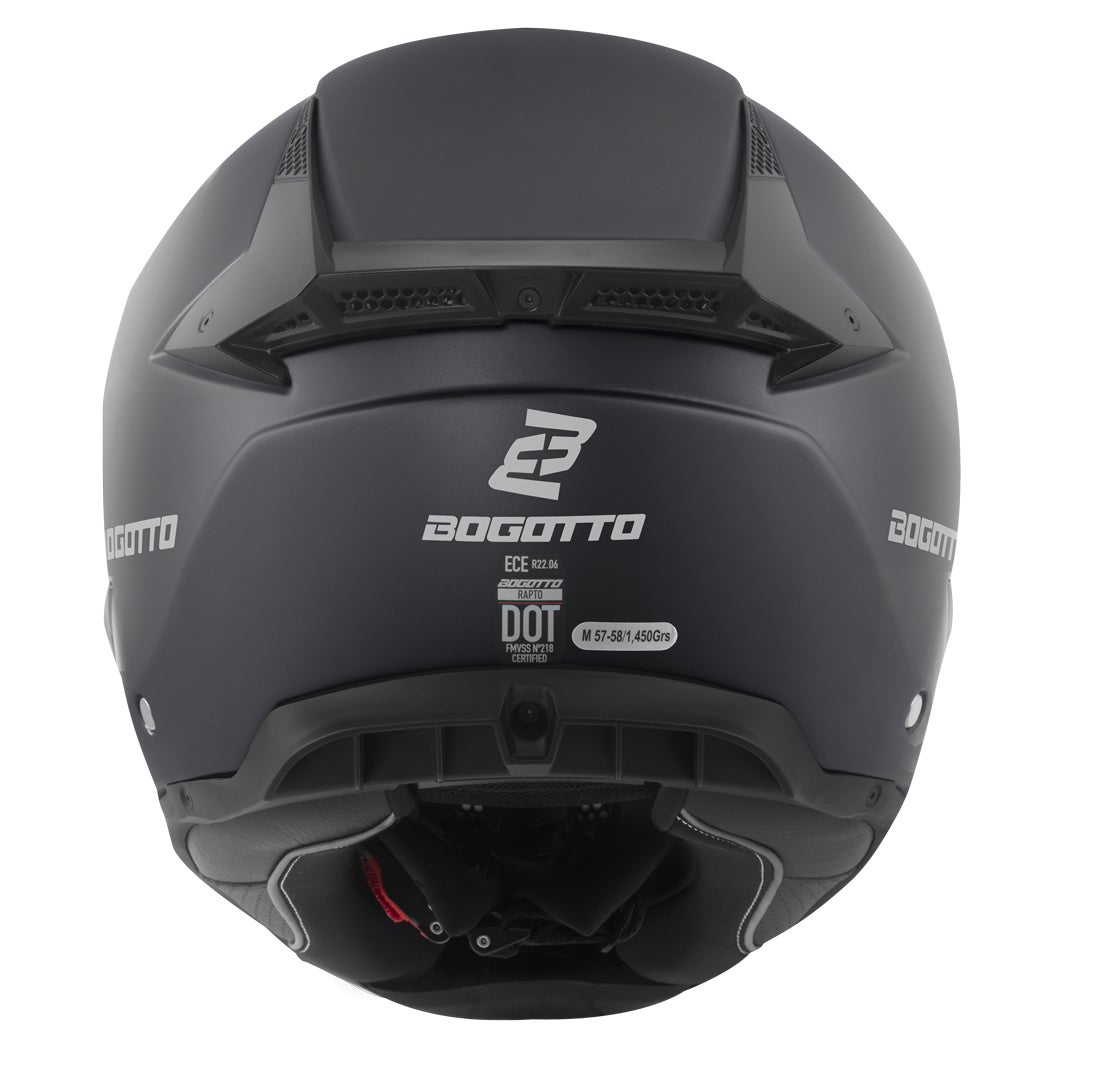 Bogotto Rapto Casco nero opaco M Figura 7