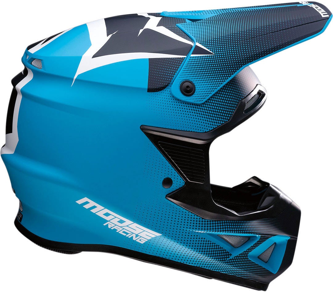 Moose Racing F.I. Agroid MIPS Casco Motocross blu XXL (63/64) Figura 2