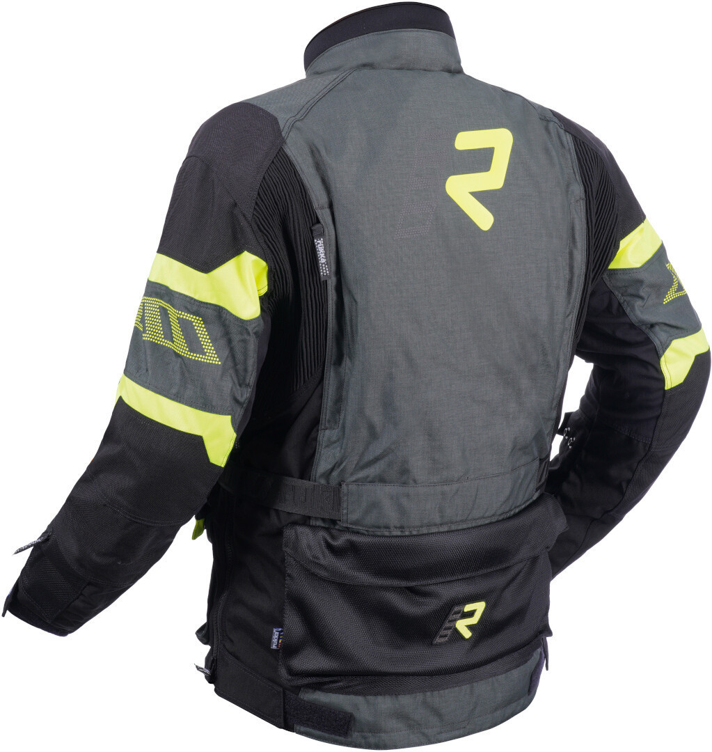 Rukka Madagasca-R Jachetă textilă pentru motociclete antracit/negru/galben 58 Figura 2