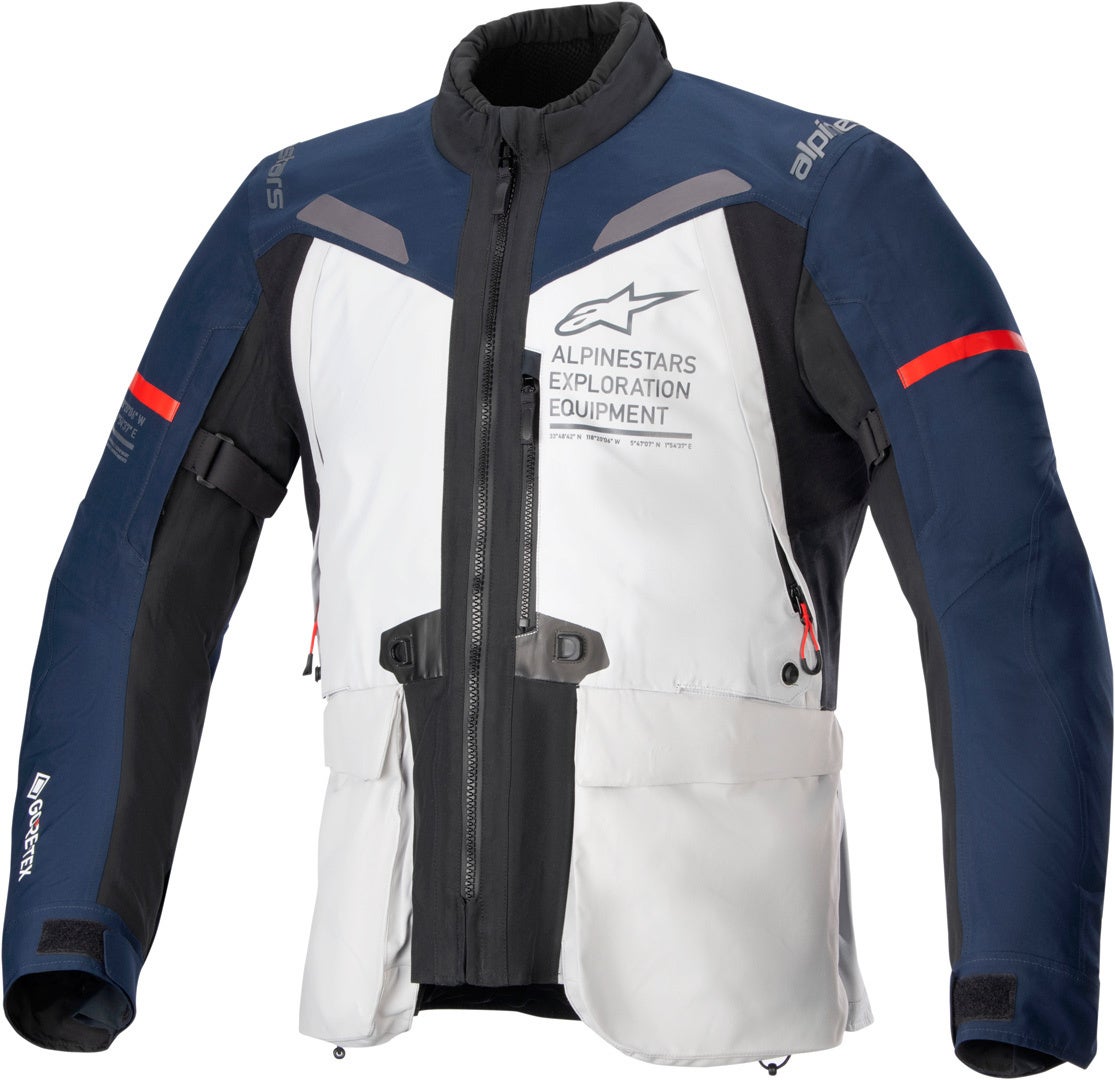 Alpinestars ST-7 2L Gore-Tex waterproof Motorcycle Textile Jacket grey/blue XXL Figure 1