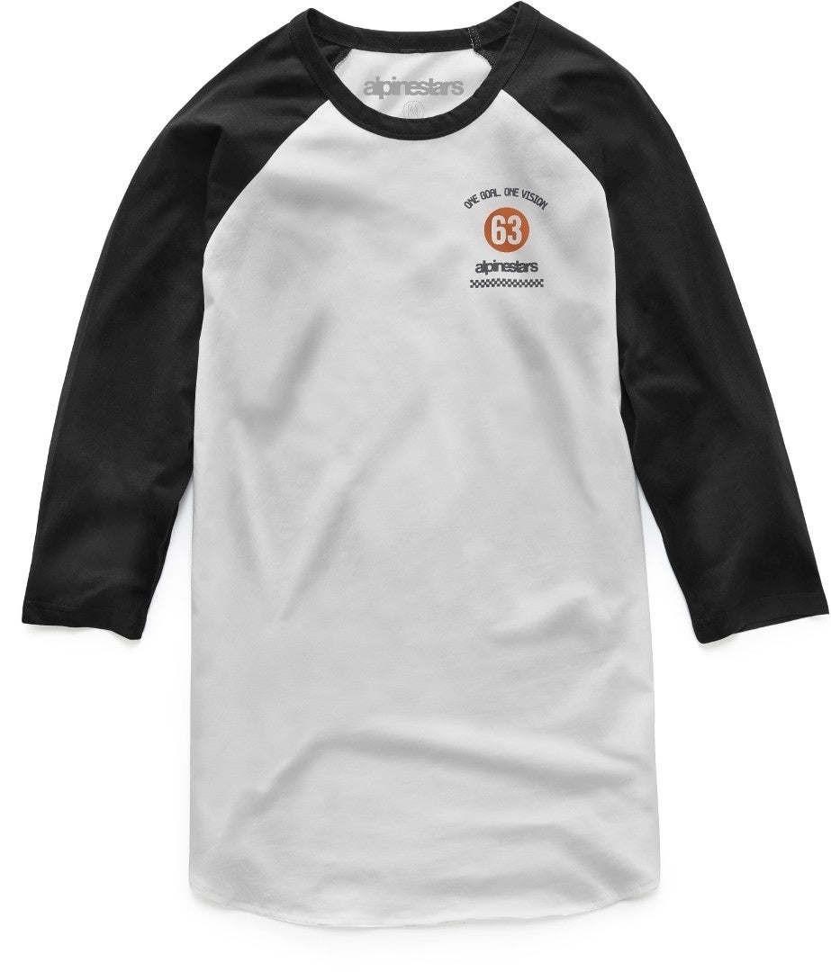 Alpinestars Prime Longsleeve white/black XL Figure 1