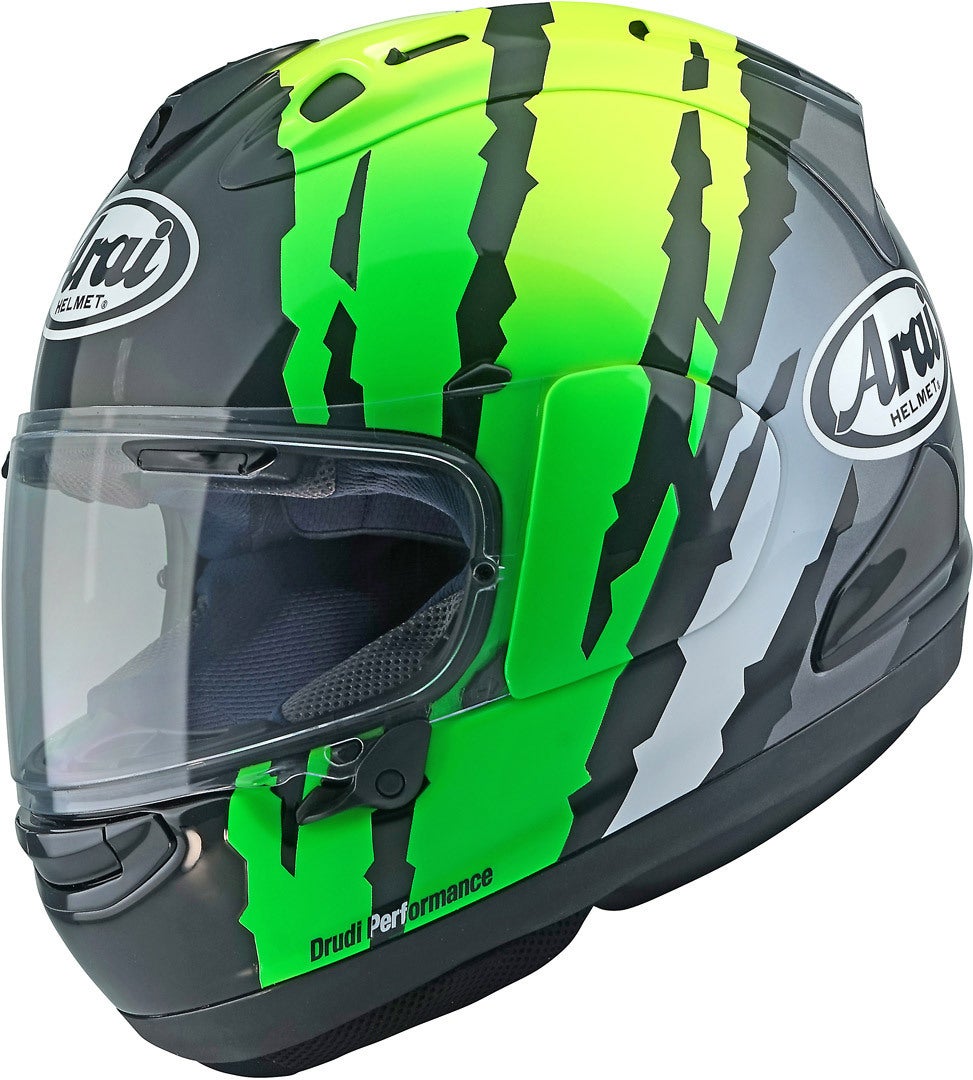 Arai RX-7V Evo Blade Helm Geel/Groen XL (60/61) Figuur 1