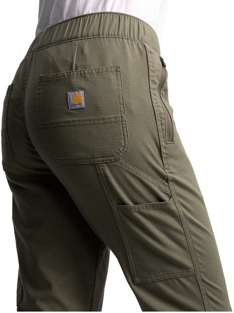 Carhartt Force Relaxed Fit Ripstop Work Damen Hose oliv S Abbildung 4