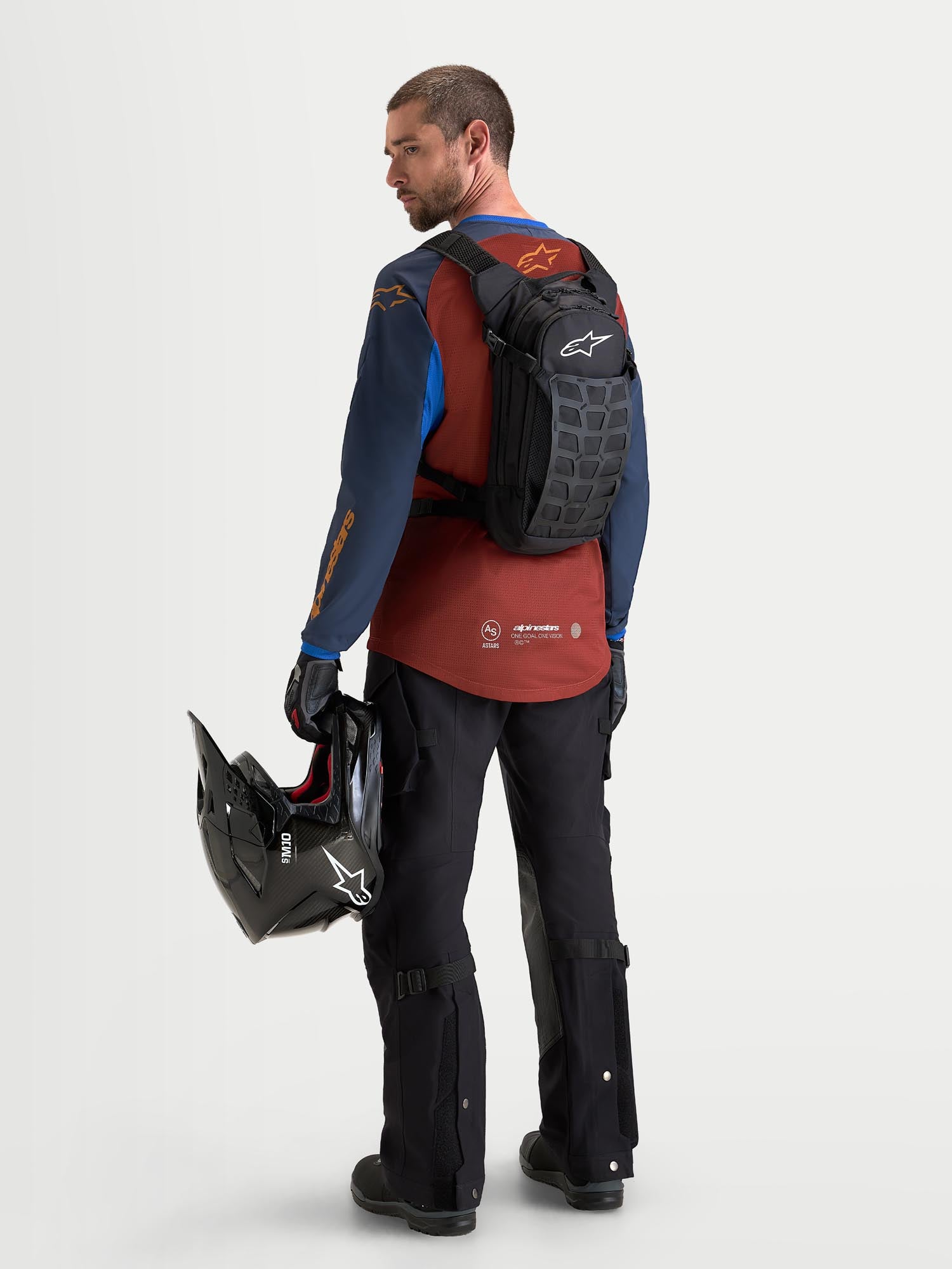 Alpinestars AT-9 Motorradrucksack schwarz/dunkelgrau Abbildung 4