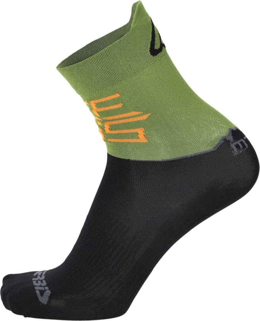 Acerbis MTB Light Șosete pentru bicicletă Negru/Verde S/M Figura 2