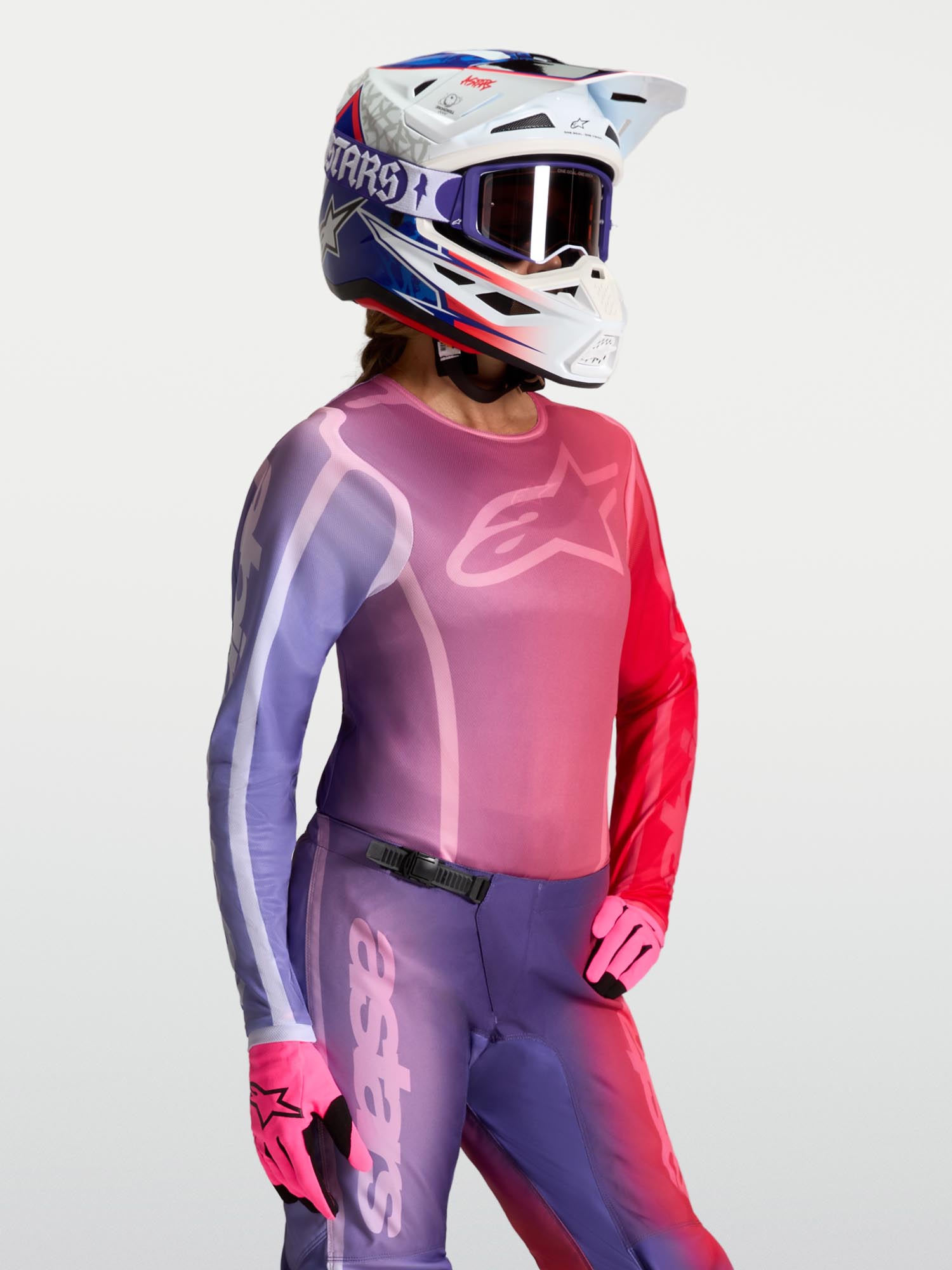 Alpinestars Stella Fluid Kepler Damernes Motocrosstrøje M Figur 4