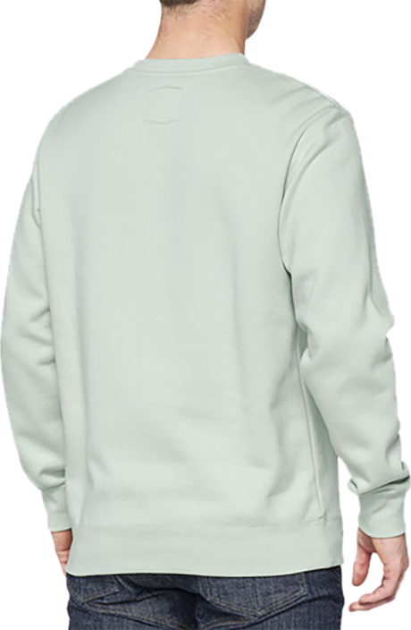 100% Manifesto Crewneck Sweatshirt blue M Figure 2