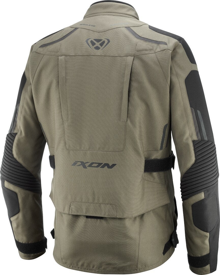 Ixon Midgard Waterproof Motorcycle Textile Jacket Khaki/Black L Figure 2
