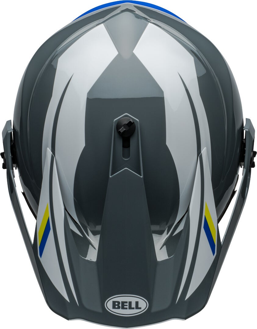 Bell MX-9 Adventure MIPS Alpine Motorcross Helm grijs/wit M (57/58) Figuur 2