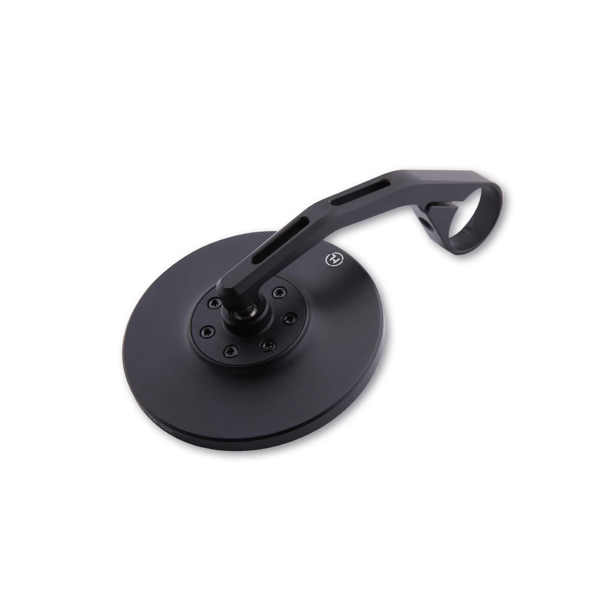 HIGHSIDER CONERO 2 Lenkerendenspiegel, lang, Stück Black Matt Figur 3