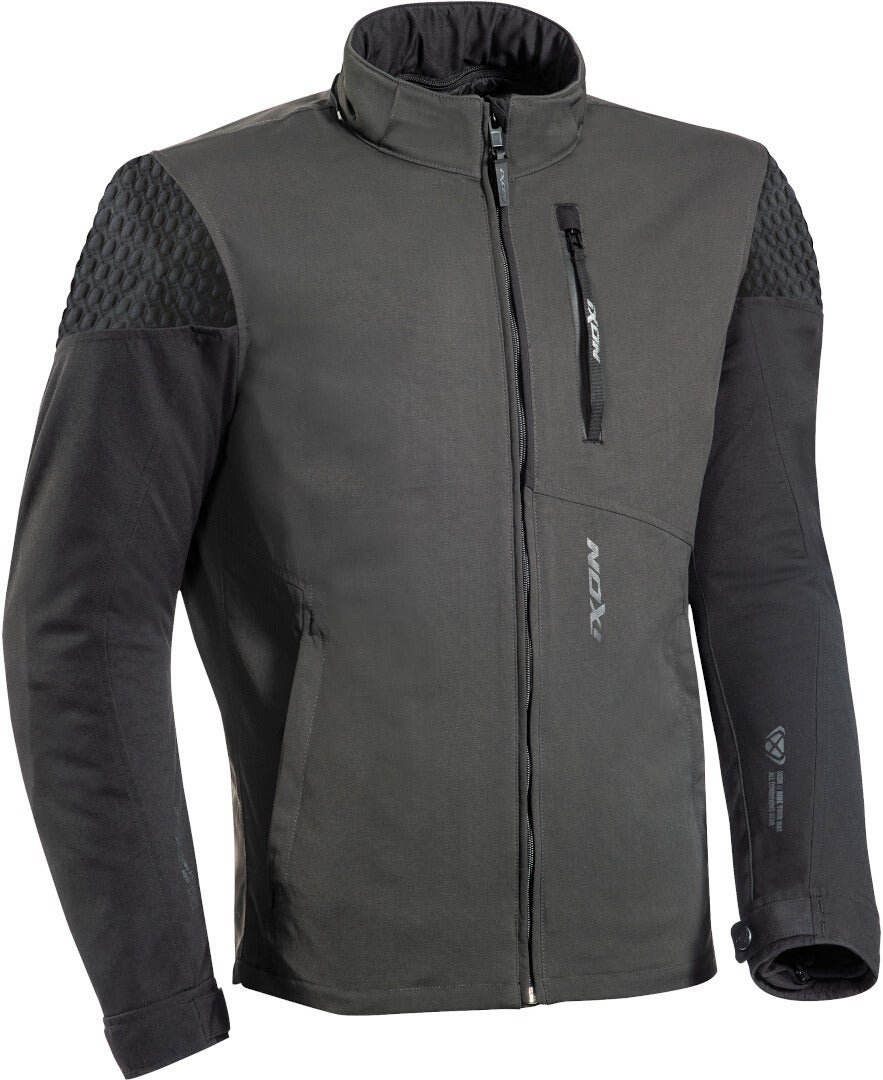 Ixon Brixton Motorcycle Textile Jacket dark grey/black 3XL Figure 1