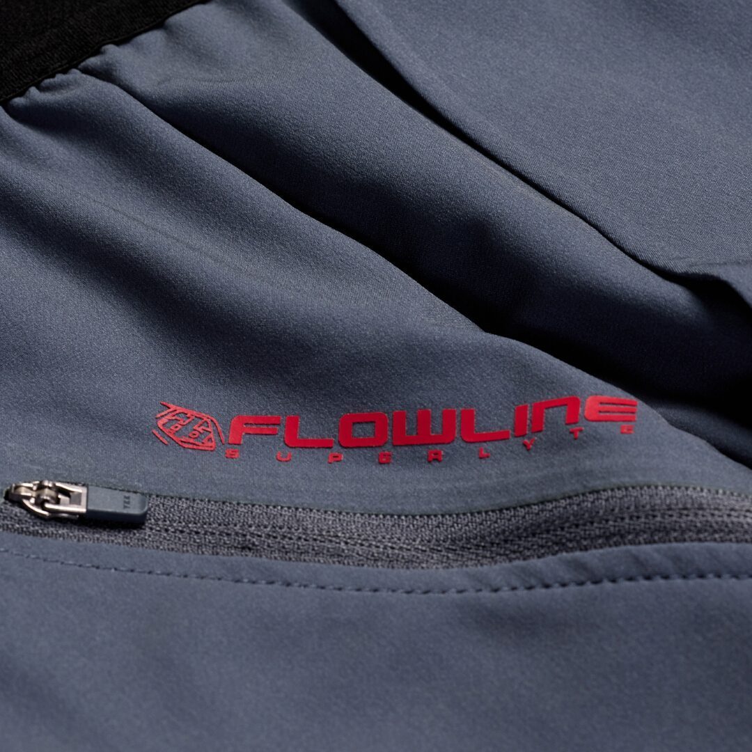 Troy Lee Designs Flowline Superlyte Mono Pantaloni scurți pentru bicicletă Albastru de oțel 30 Figura 4