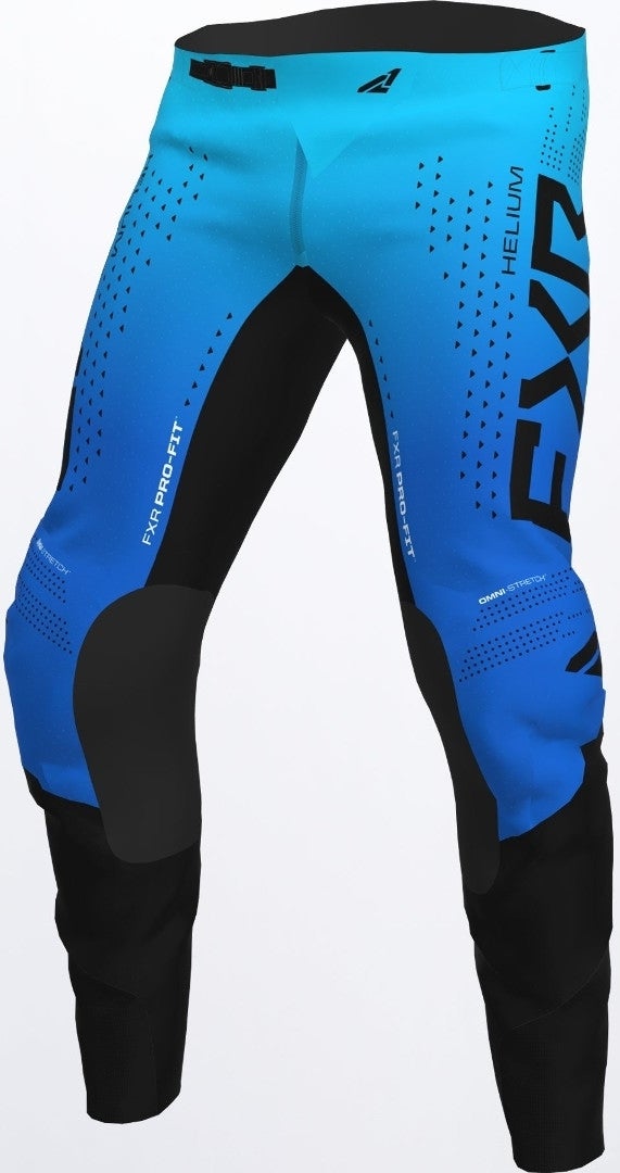 FXR Helium RaceDiv Motocross Pants dark blue/light blue 30 Figure 1