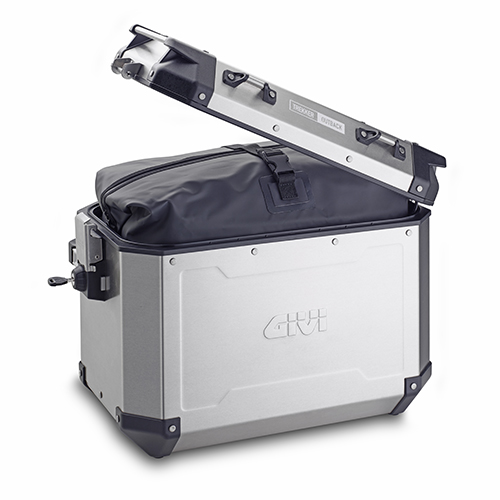 GIVI Trekker Outback 48 Monokey Aluminium side pannier set silver/black 48 Ltr. Figure 4