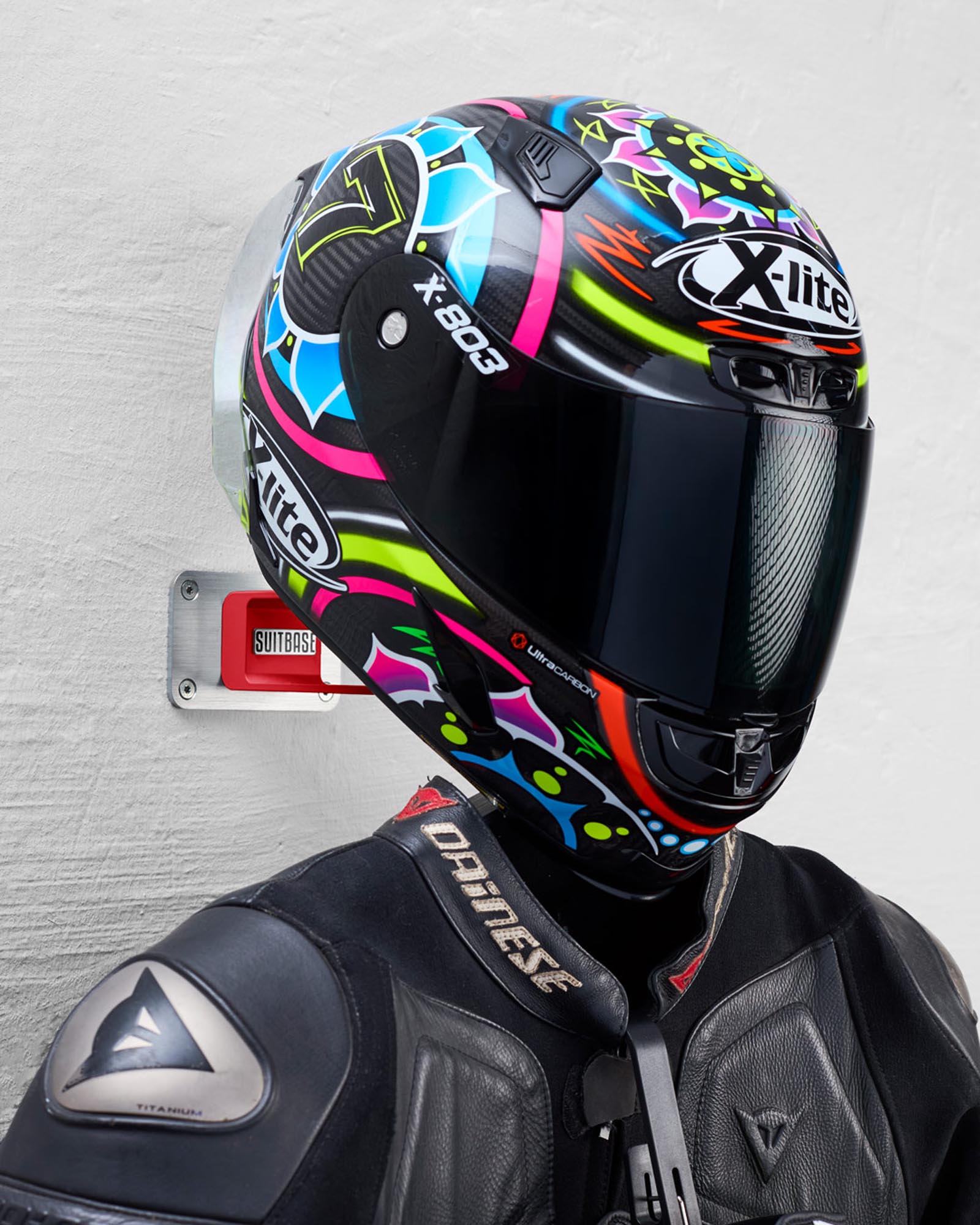 SUITBASE PRO V4 Garderobă pentru motociclete roșu Figura 3