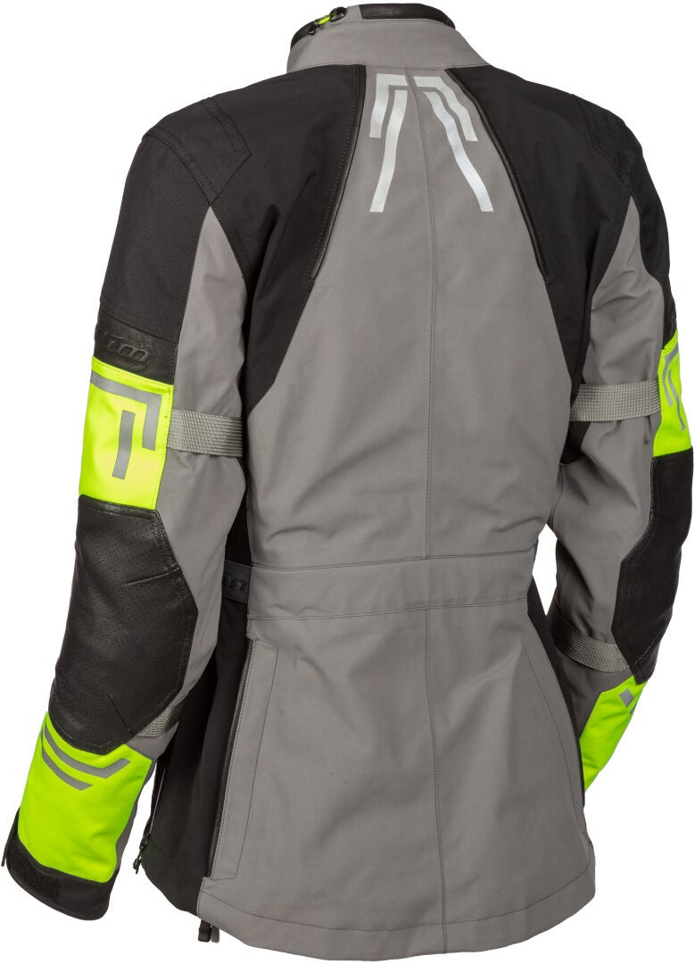 Klim Altitude 2023 Motorcycle Textile Jacket grey/black/yellow XXL Figure 2