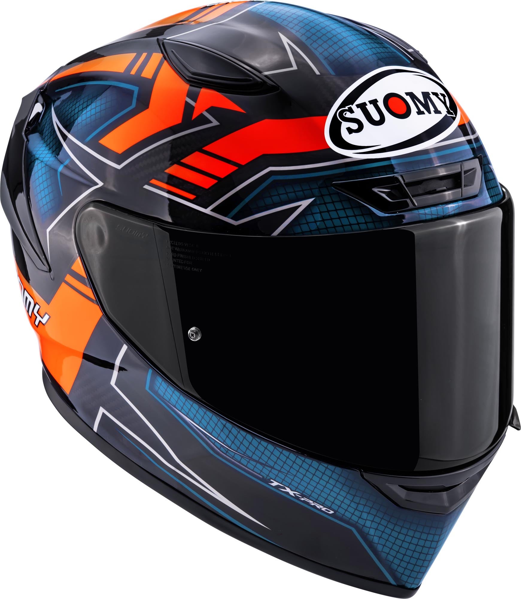 Side view of Suomy TX-Pro Flawless Helmet
