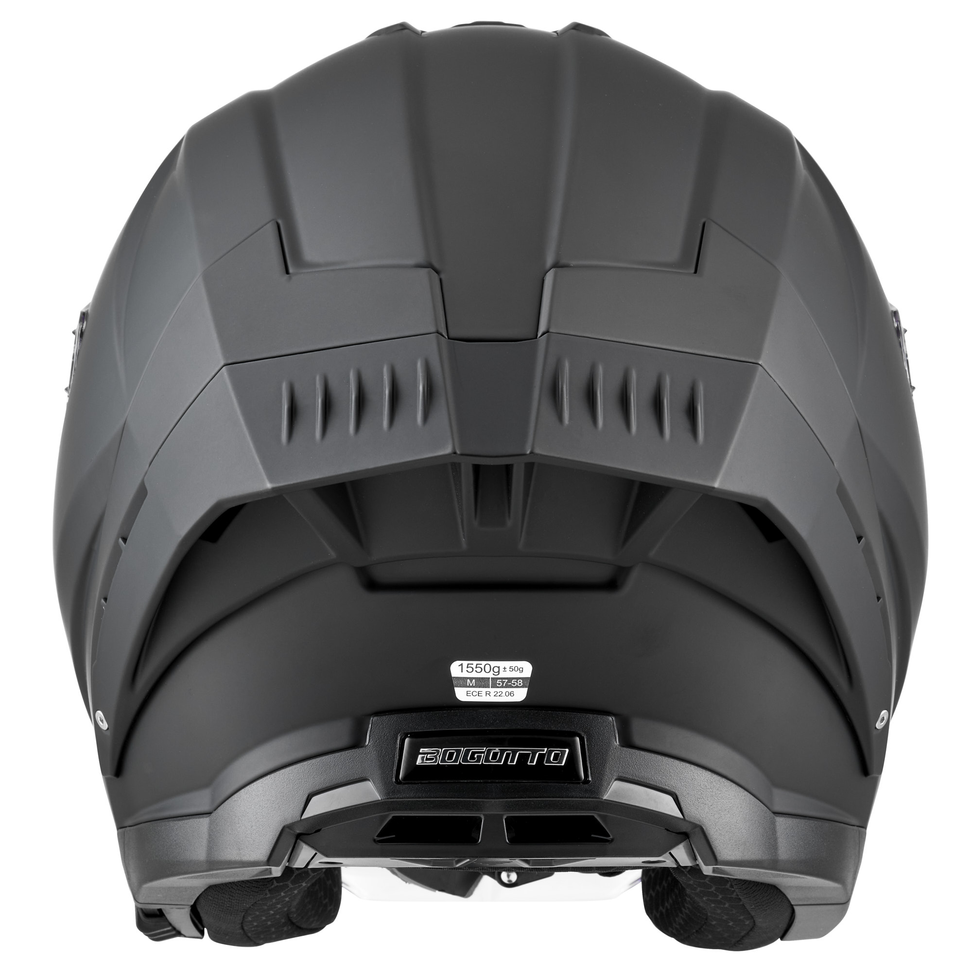 Bogotto H599 Casco a reacción Black Matt M (57/58) Figura 4