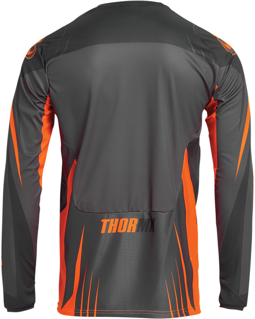 Thor Pulse 04 Limited Edition Motocross trøje grå/orange M Figur 2